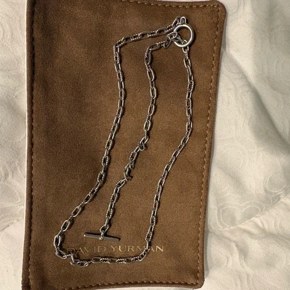 David Yurman Silver Necklace - Picture 2 of 3